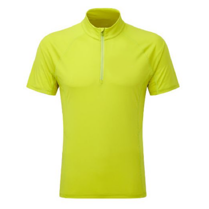 MICROFIBRE POLO ZIP T SHIRT - Gifthub SG