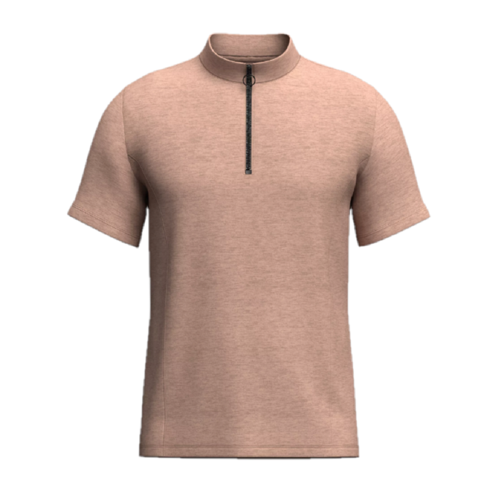MICROFIBRE POLO ZIP T SHIRT - Gifthub SG