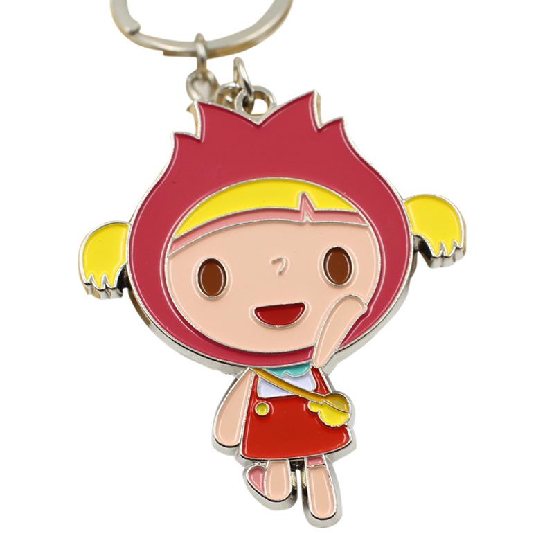 Custom-metal-keyring