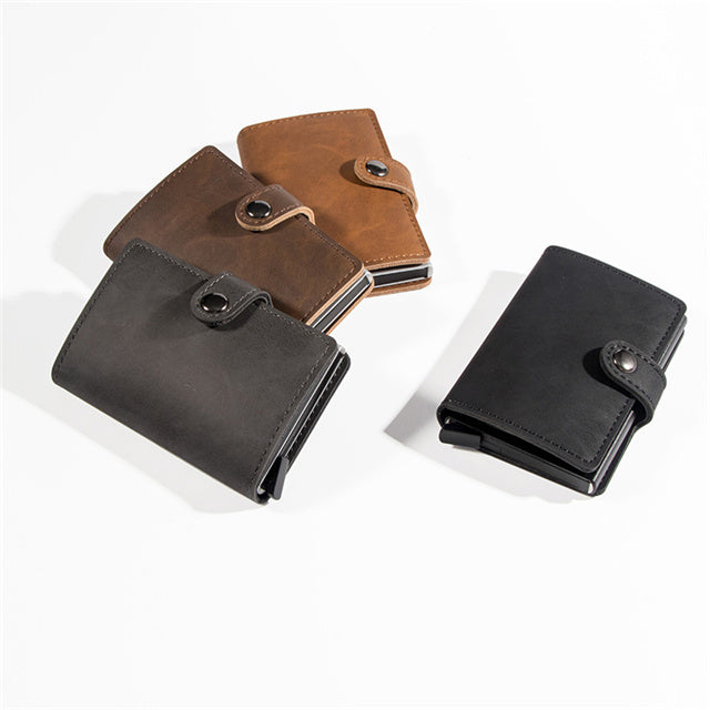 PREMIUM PU RFID CARD HOLDER - Gifthub SG