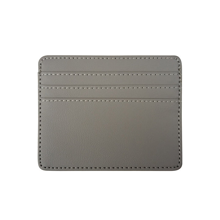 4 CARDS SLOT PU CARD HOLDER