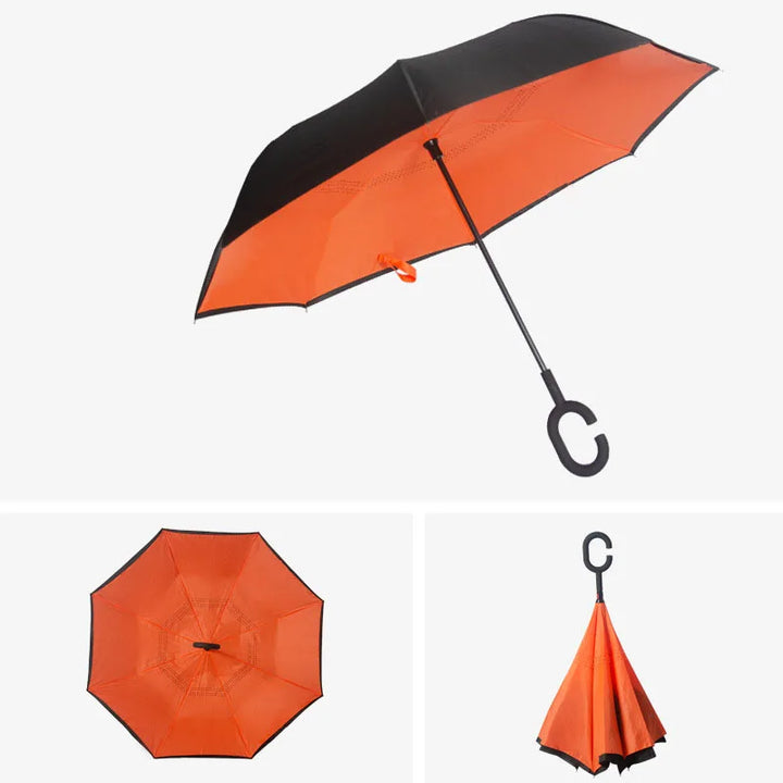 Reverse Umbrella with C-Hook Handle - Gifthub SG