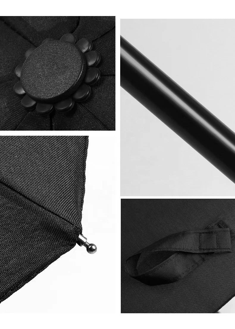 Logo Branded Automatic Folding Umbrella - Gifthub SG