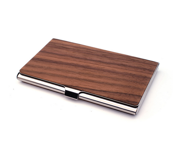 WOOD NAMECARD HOLDER - Gifthub SG
