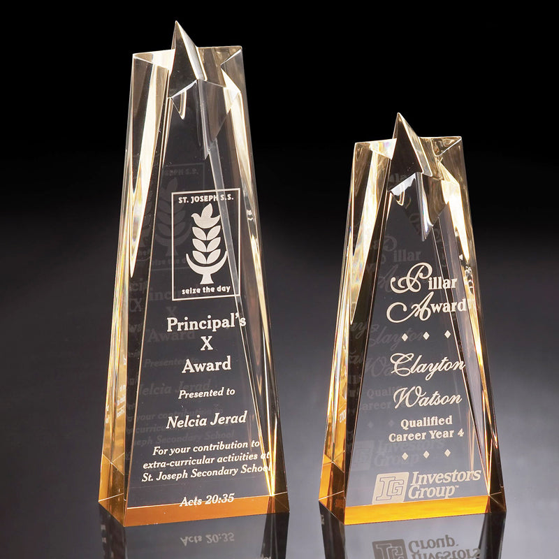 CRYSTAL AWARD TROPHY V1 - Gifthub SG