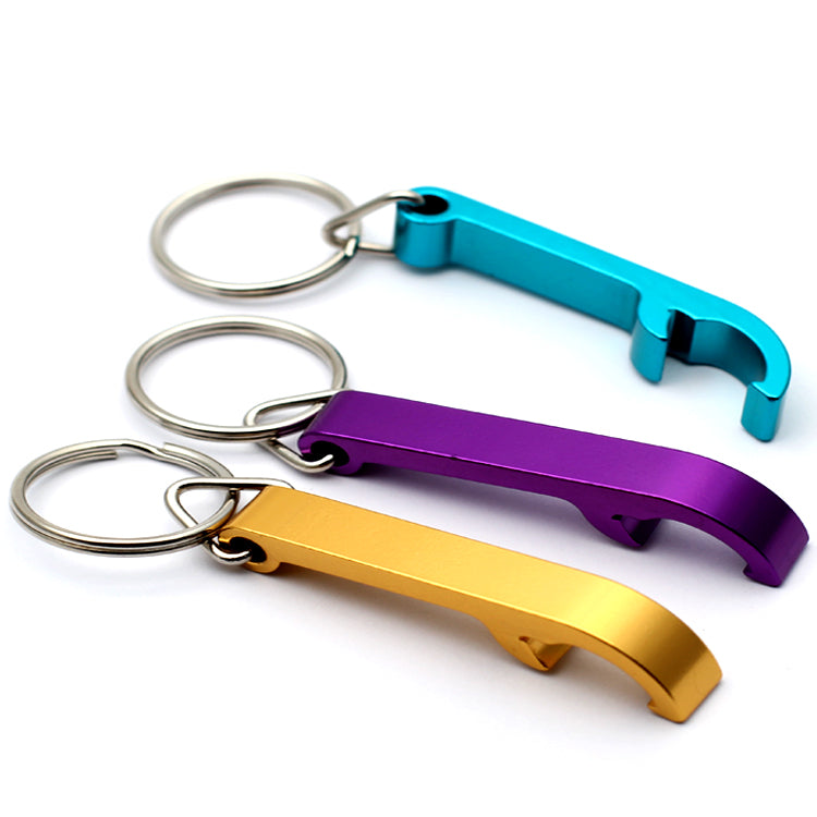METALLIC BOTTLE OPENER KEYCHAIN - Gifthub SG