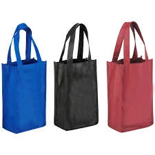 Promo Christmas Wine Bottle Tote Bag - Gifthub SG