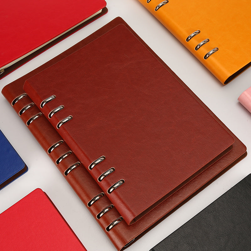 A5 PU RING NOTEBOOK - Gifthub SG