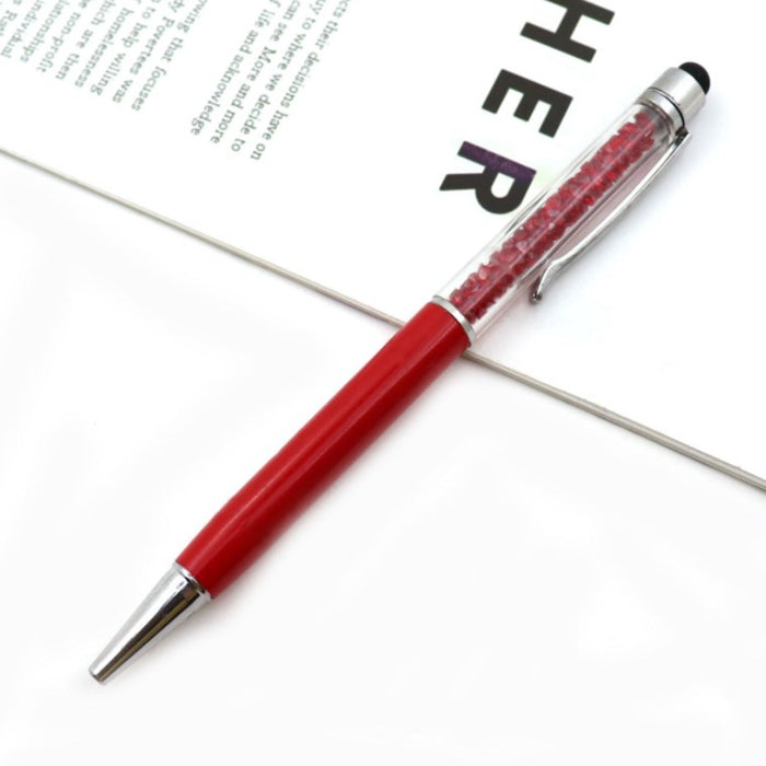 CRYSTAL METAL STYLUS PEN