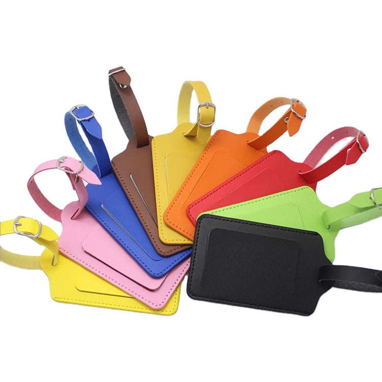 PU LEATHER LUGGAGE TAG - Gifthub SG