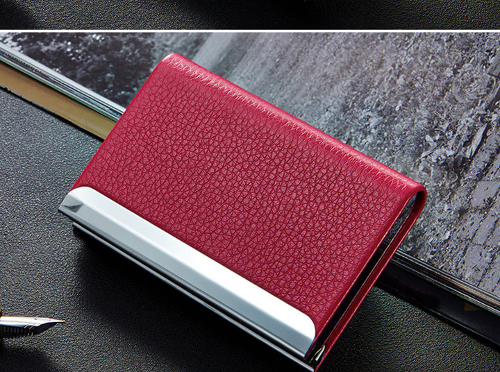 PU CLASSIC NAMECARD HOLDER - Gifthub SG