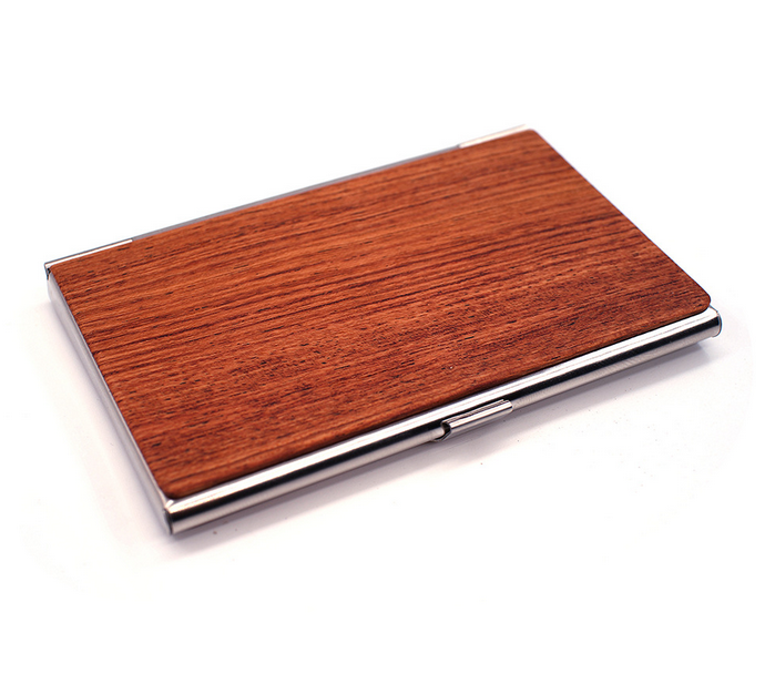 WOOD NAMECARD HOLDER - Gifthub SG
