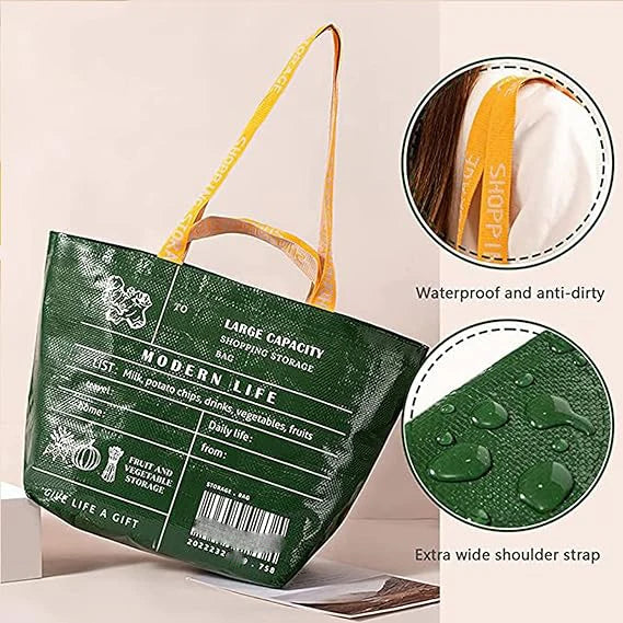 Nylon Single Shoulder Double Handle Pp Woven Bag - Gifthub SG