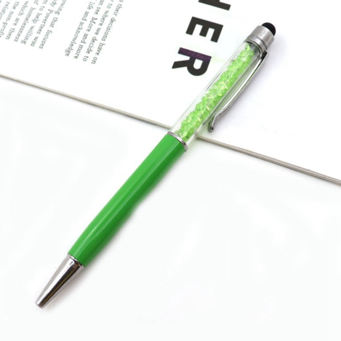 CRYSTAL METAL STYLUS PEN