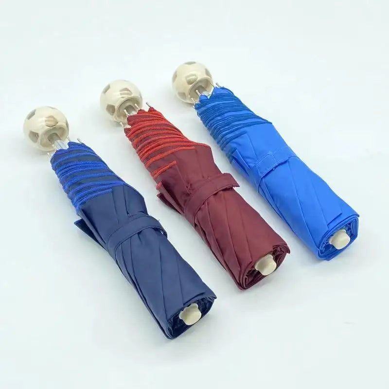 3 fold football manual compact folding umbrella - Gifthub SG