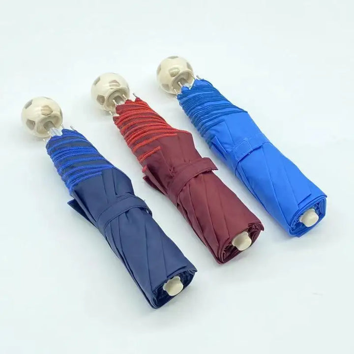 3 fold football manual compact folding umbrella - Gifthub SG