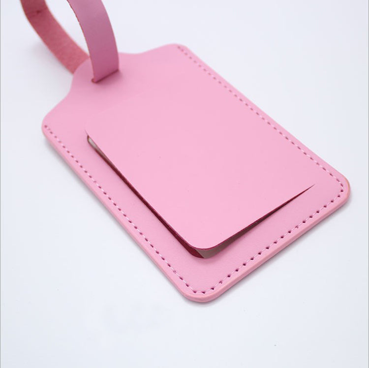 PU LEATHER LUGGAGE TAG - Gifthub SG