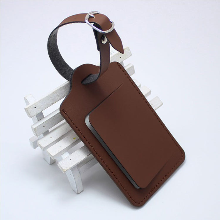 PU LEATHER LUGGAGE TAG - Gifthub SG