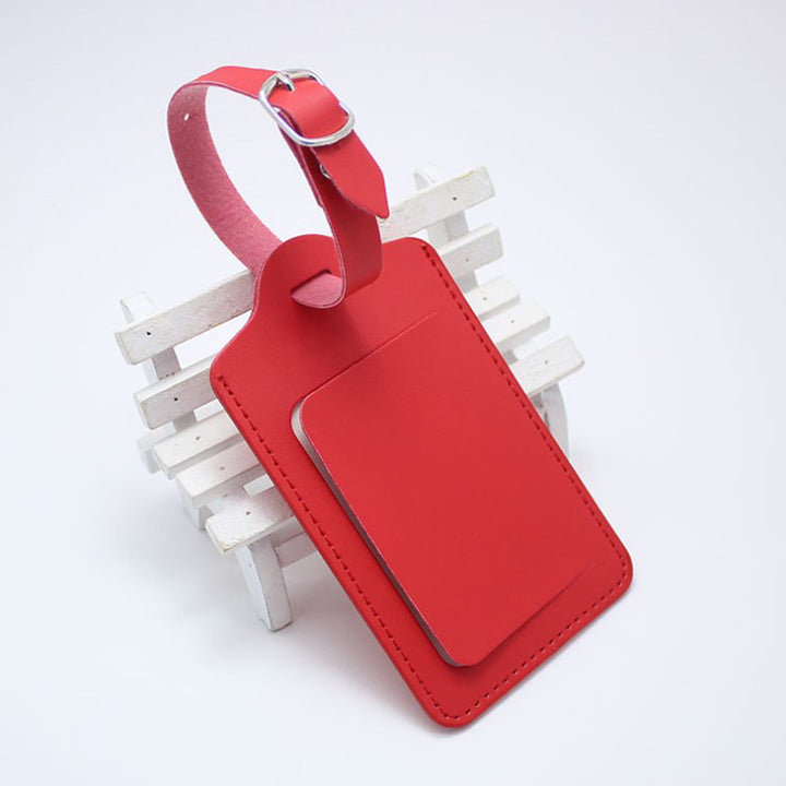 PU LEATHER LUGGAGE TAG - Gifthub SG