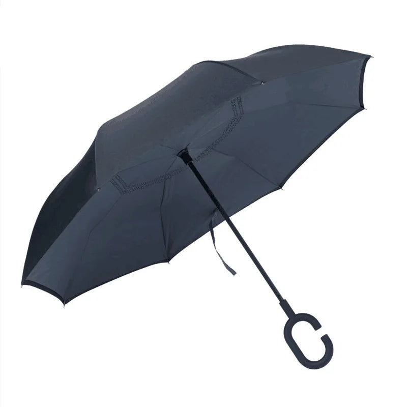 Reverse Umbrella with C-Hook Handle - Gifthub SG