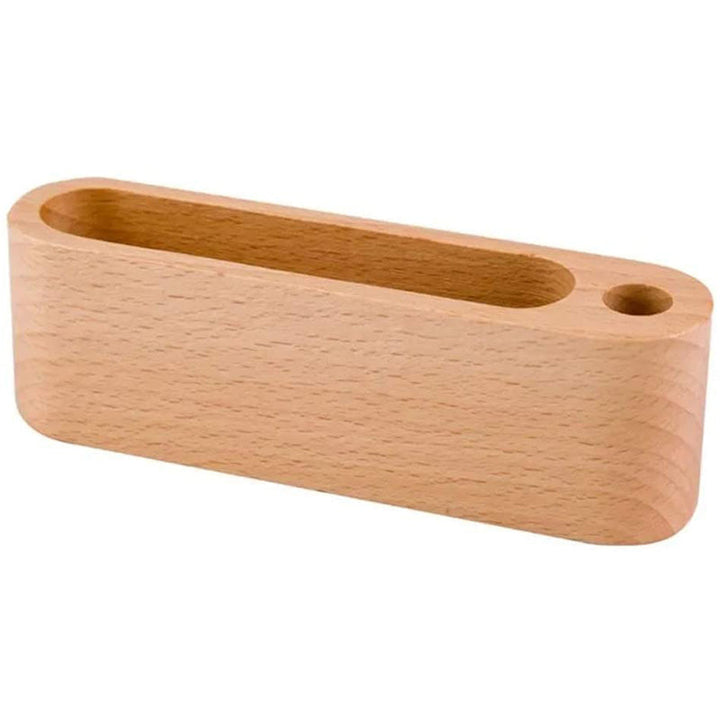 WOODEN NAMECARD DESK HOLDER - Gifthub SG