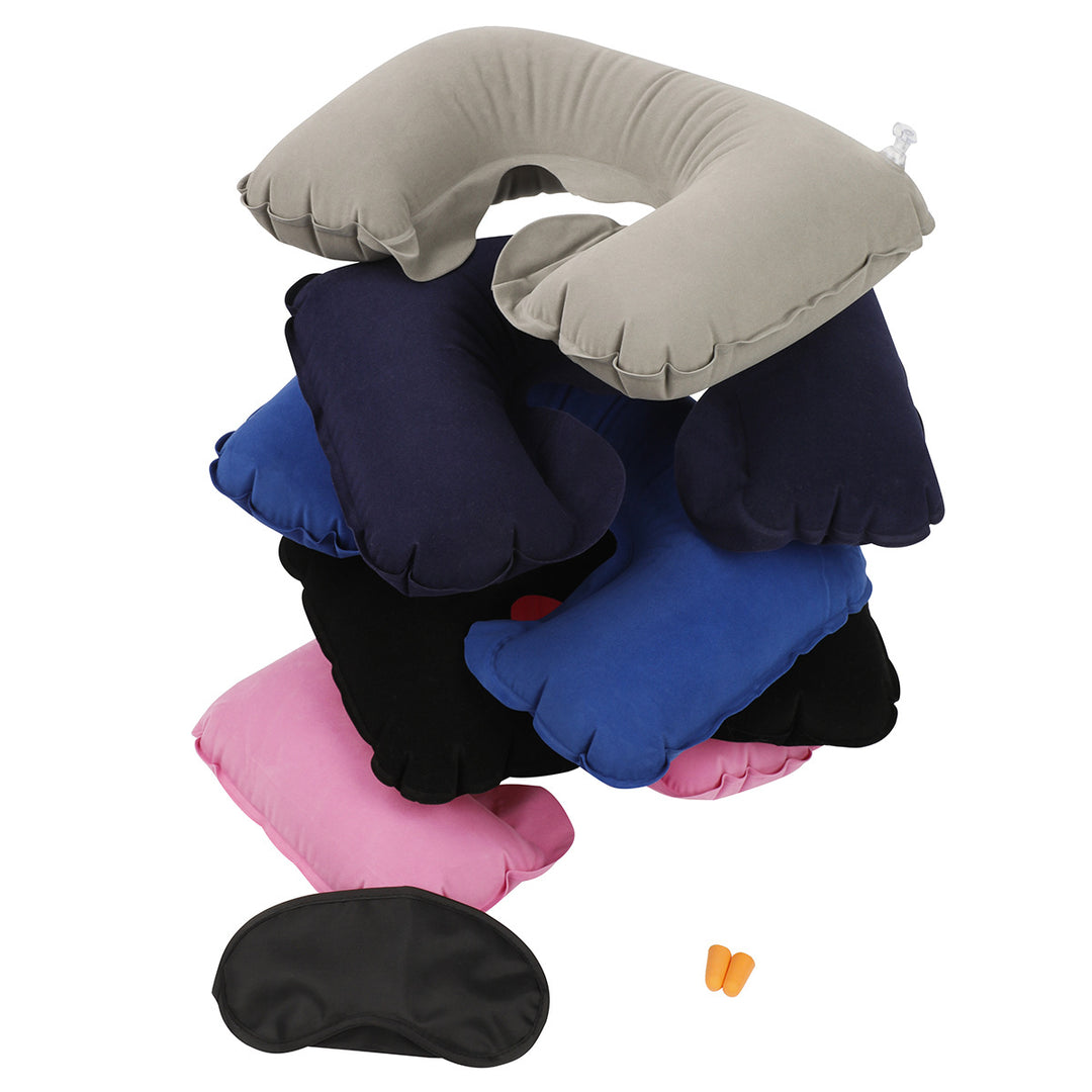 3 IN 1 TRAVEL AIR PILLOW SET - Gifthub SG