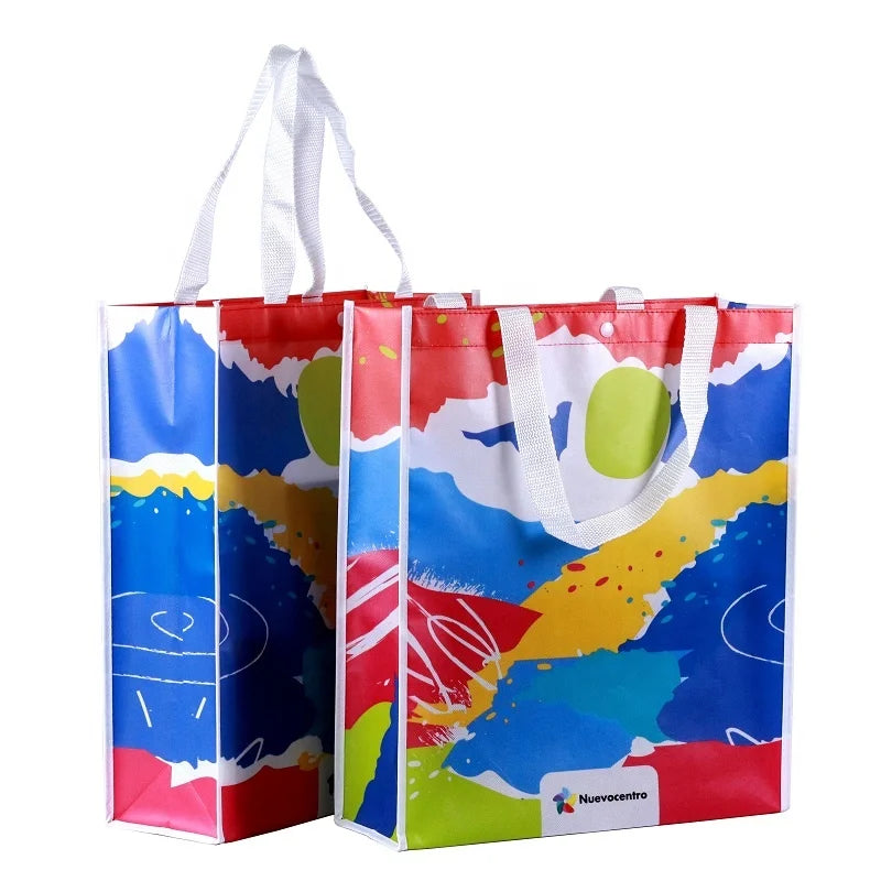 Custom Printed Recycled Promotional Tote Bag - Gifthub SG