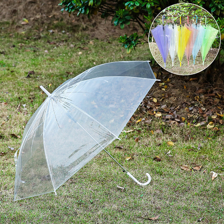 TRANSLUCENT J-HOOK UMBRELLA - Gifthub SG