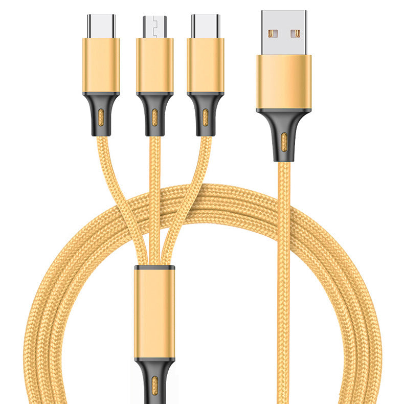 3 IN 1 FLASHY USB CHARGING CABLE - Gifthub SG
