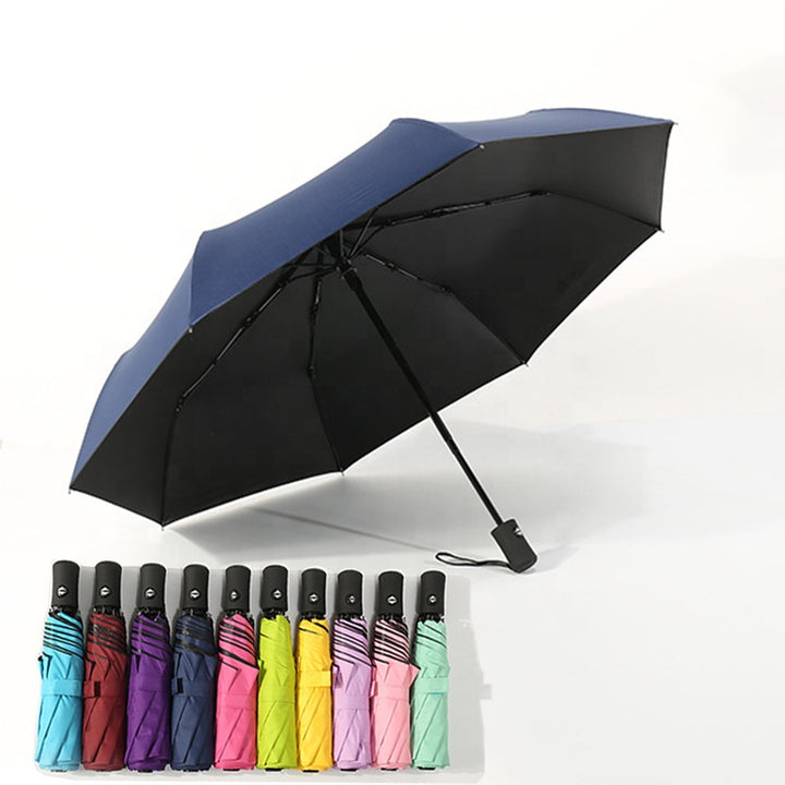 MINI AUTO FOLDABLE UMBRELLA (BLACK COAT)