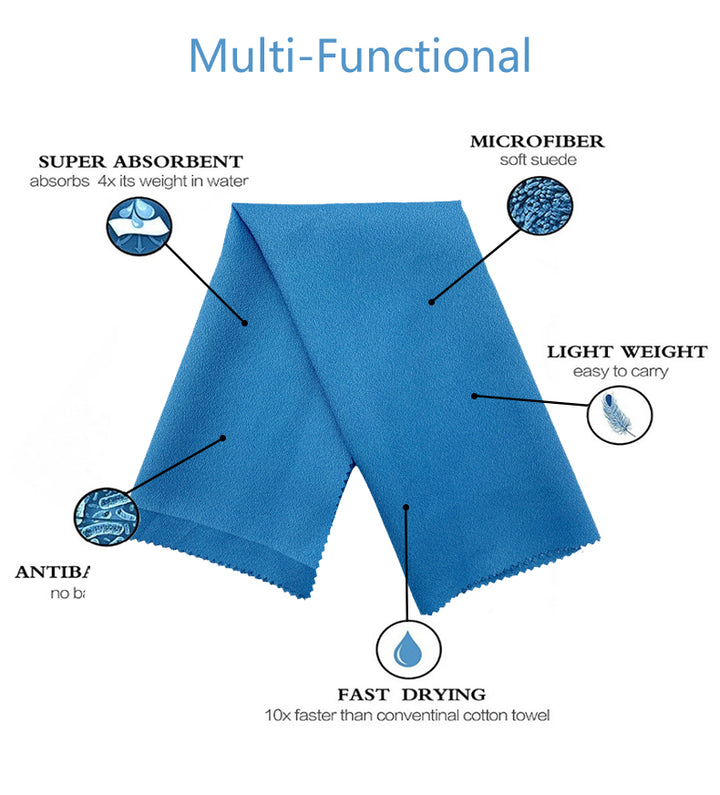 COMFY MICROFIBRE SPORTS TOWEL - Gifthub SG