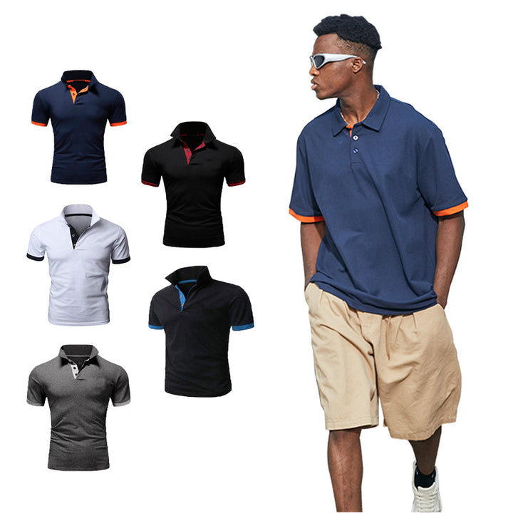 HONEYCOMB ZIGZAG POLO T SHIRT - Gifthub SG