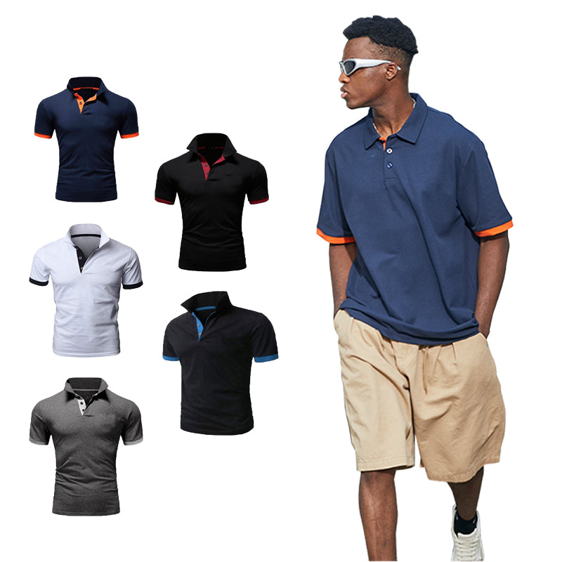 HONEYCOMB ZIGZAG POLO T SHIRT - Gifthub SG