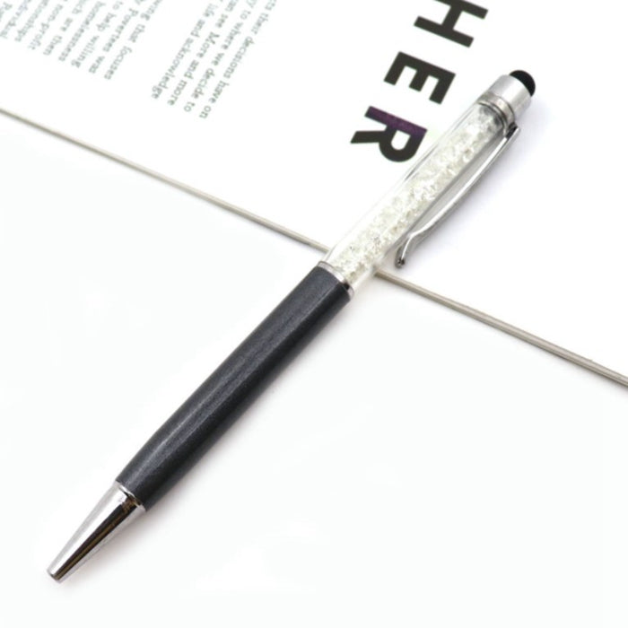CRYSTAL METAL STYLUS PEN