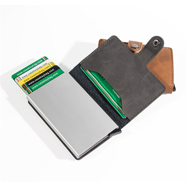 PREMIUM PU RFID CARD HOLDER - Gifthub SG