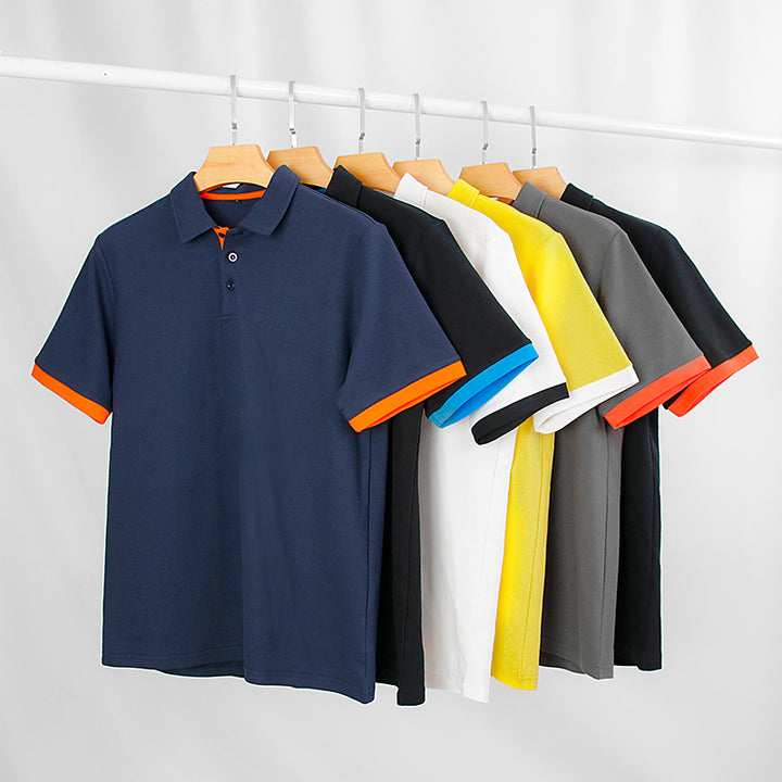 HONEYCOMB ZIGZAG POLO T SHIRT - Gifthub SG