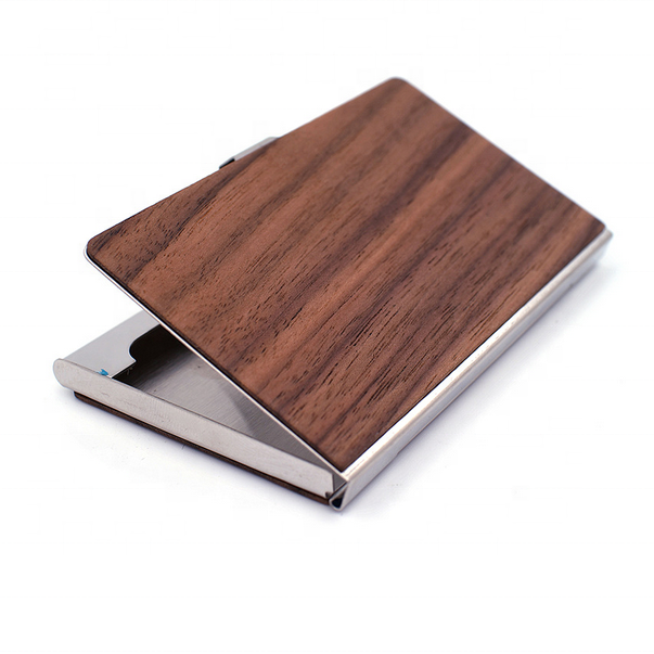WOOD NAMECARD HOLDER - Gifthub SG