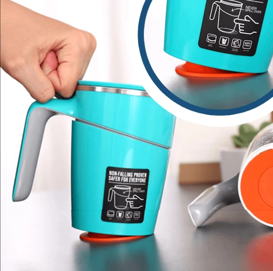 ANTI SPILL COFFEE MUG - Gifthub SG
