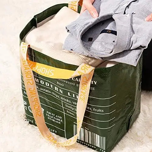 Nylon Single Shoulder Double Handle Pp Woven Bag - Gifthub SG