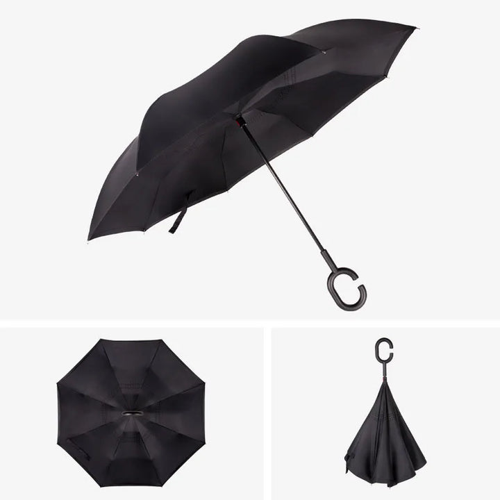 Reverse Umbrella with C-Hook Handle - Gifthub SG