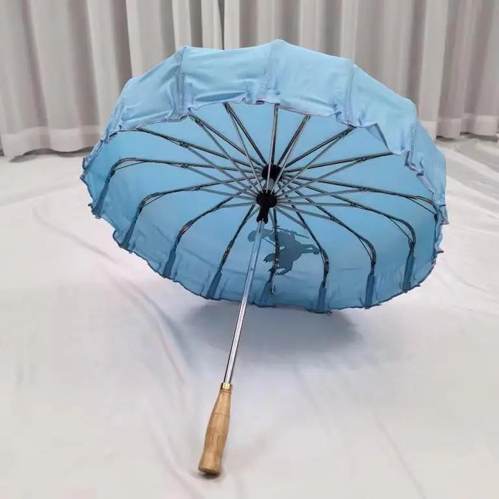 40cm Mushroom-Shaped Straight Long Decorative Umbrella - Gifthub SG