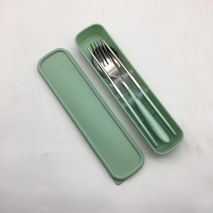 PORTABLE SS CUTLERY SET - Gifthub SG