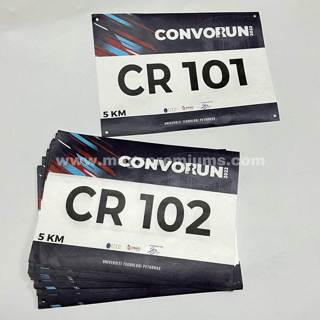 Racing Bib Numbers - Gifthub SG