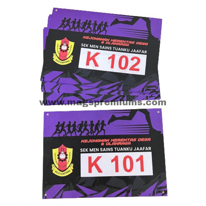 Racing Bib Numbers - Gifthub SG