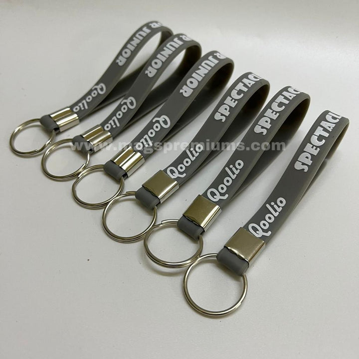Silicone-wristband-keychain