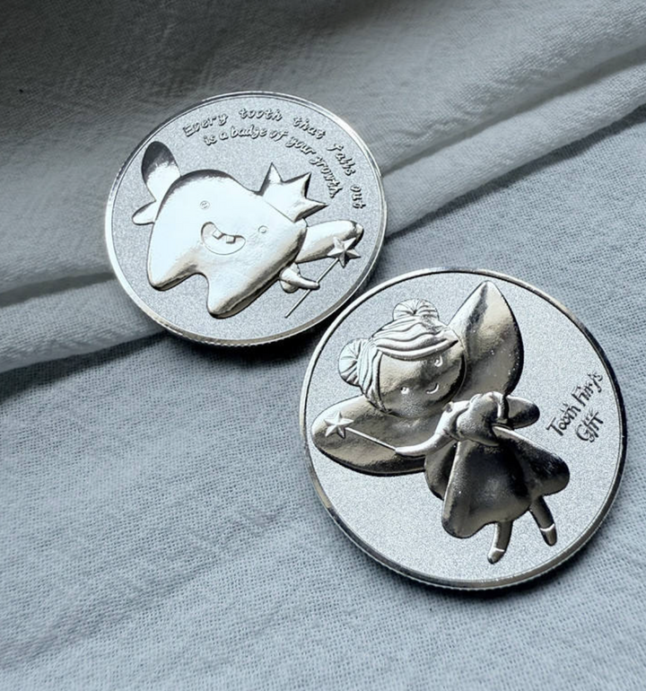 Custom Silver Coin - Gifthub Singapore