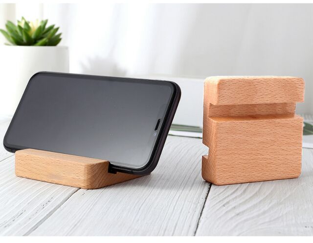 Wooden Phone Stand / Holder - Gifthub SG