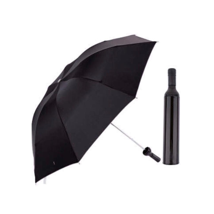 Bottle Umbrella Black Umbrella by Gifthub SG | Gifthub SG