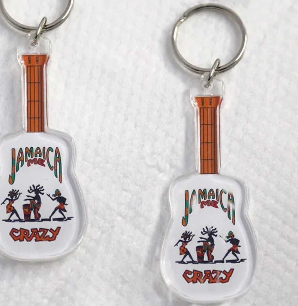 colorful ACRYLIC_guitar KEYCHAIN