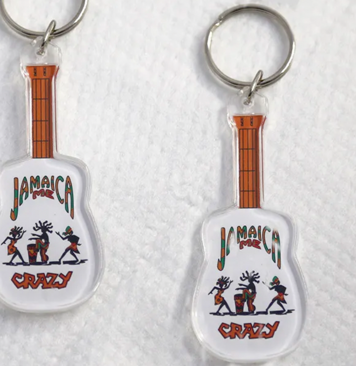 colorful ACRYLIC_guitar KEYCHAIN
